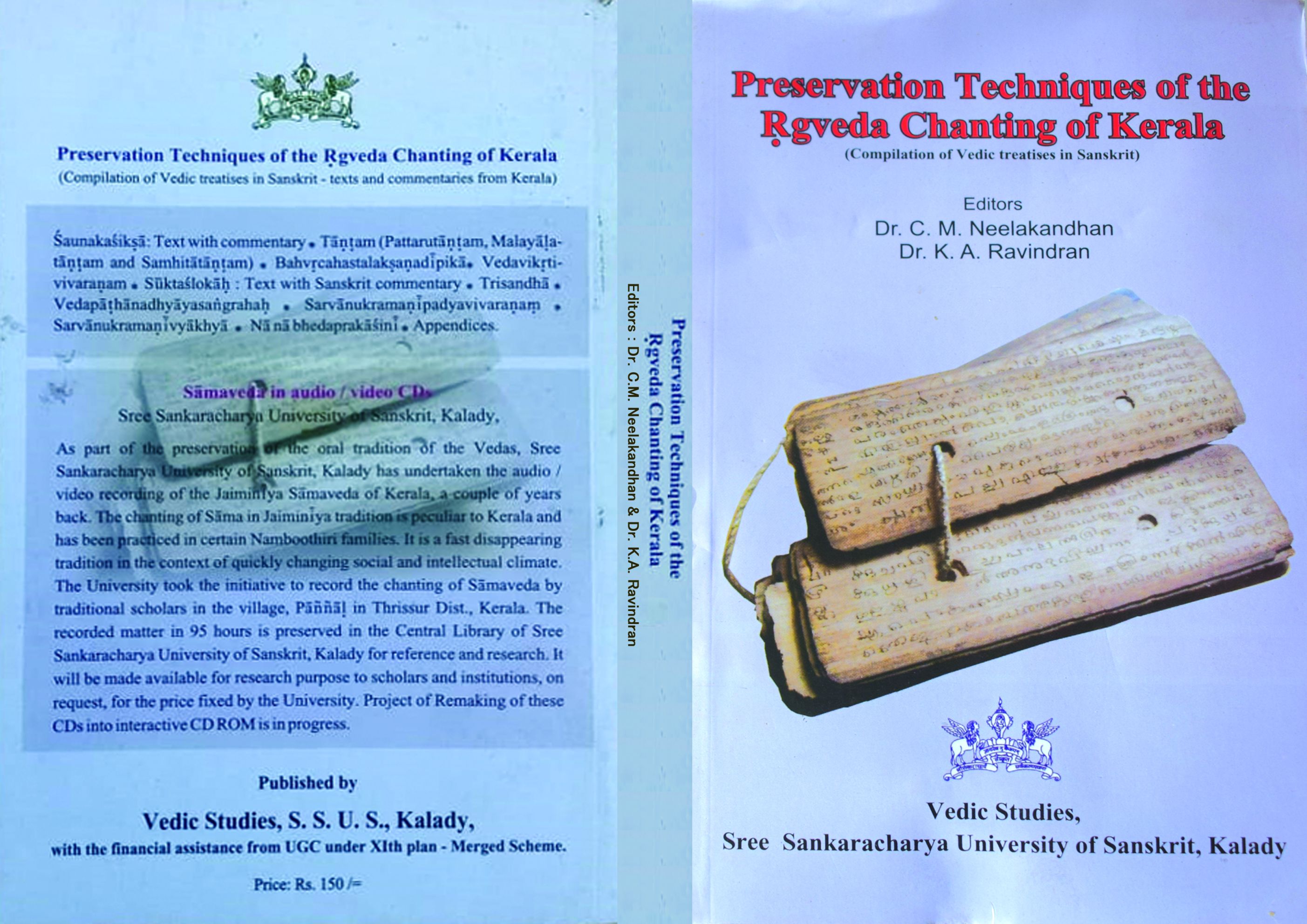 Preservation Techniques of the Rgveda Chanting of Kerala